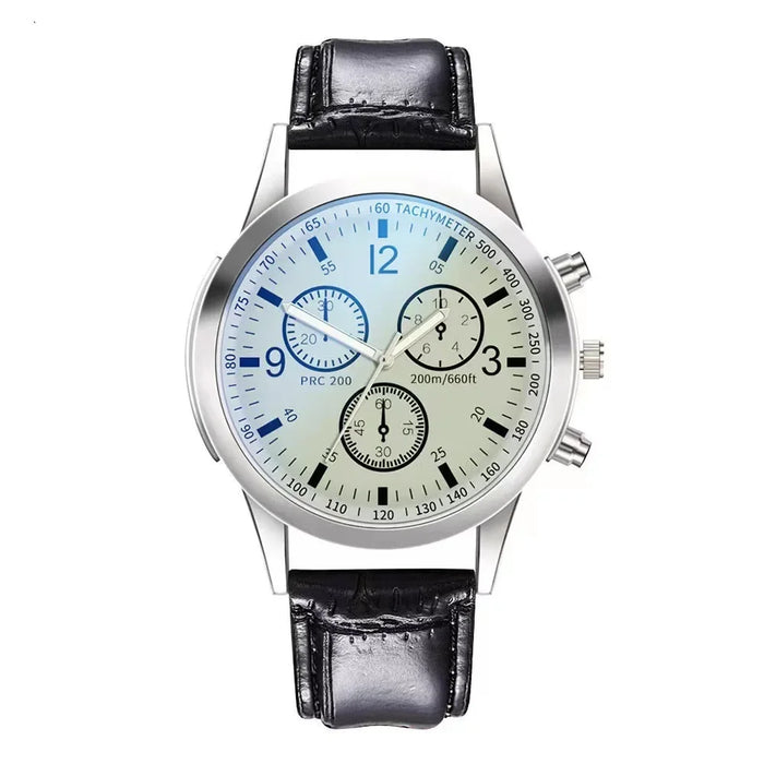 Quarz-Armbanduhr für Herren – Retro Design, Wolframstahl, Keine Wasserdichtigkeit