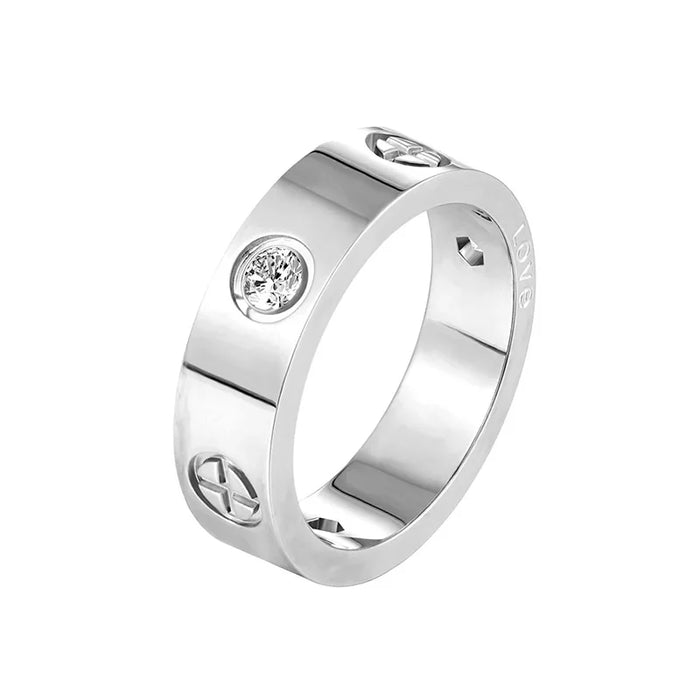 Minimalistische Ringe in Edelstahl
