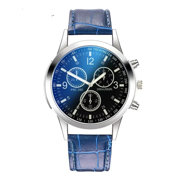 Quarz-Armbanduhr für Herren – Retro Design, Wolframstahl, Keine Wasserdichtigkeit