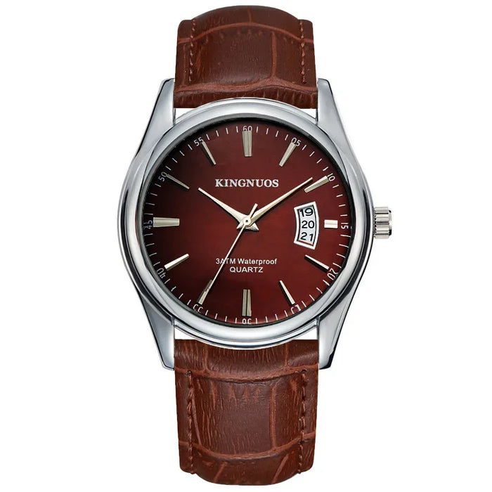 Luxus Herren-Armbanduhr 2022 – Edelstahlband, Wasserdicht, Business Uhren für Männer | Relogio Masculino
