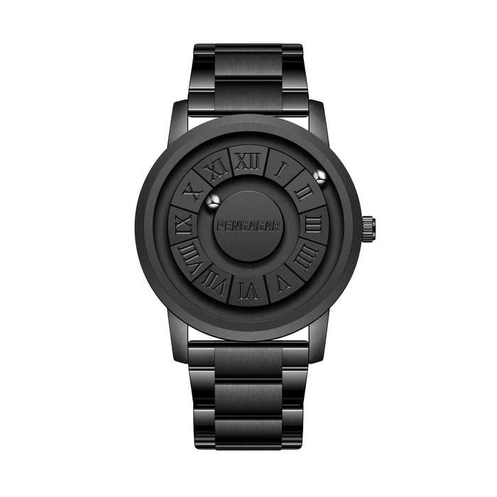 2024 Neue Luxus Quarzuhr für Männer – Kreative Scrollen Zeiger, Magnetische Handgelenk Uhr, Relogio Masculino