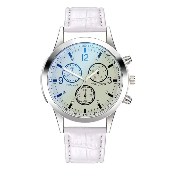 Quarz-Armbanduhr für Herren – Retro Design, Wolframstahl, Keine Wasserdichtigkeit